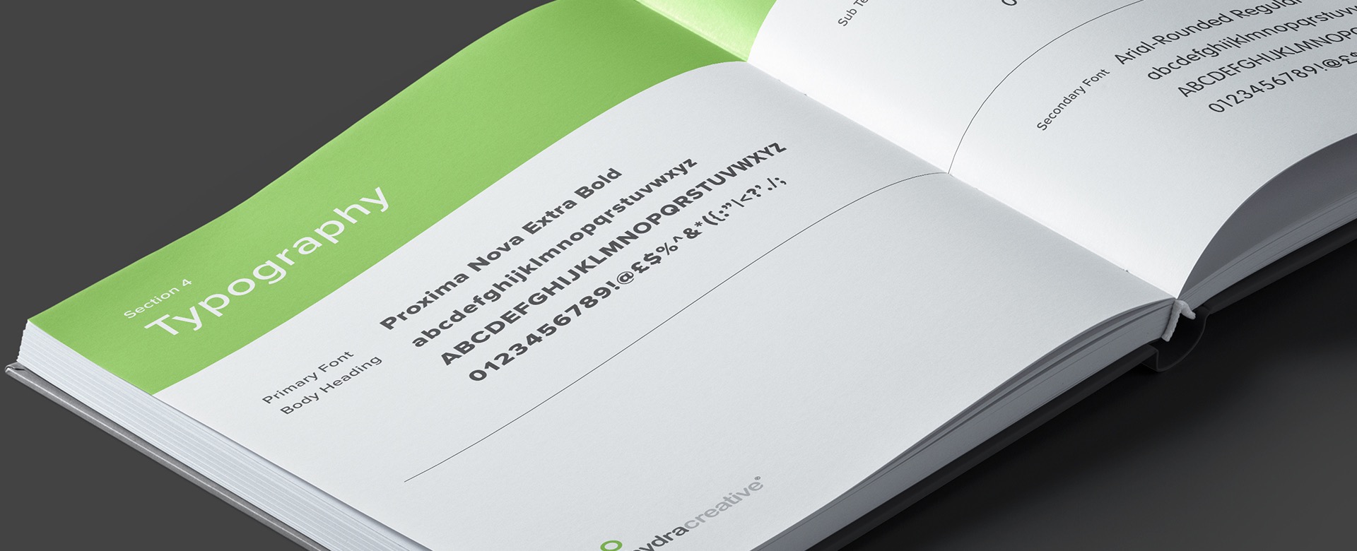 Choosing the right font for your brand banner